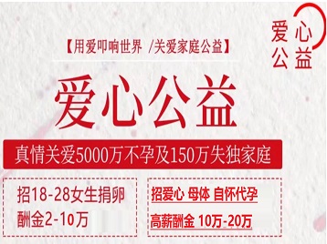 如东捐卵助孕生子 爱心志愿者招募